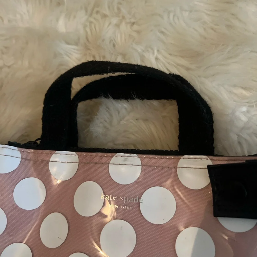 Kate Spade Pink Polka Dot Women's Lunch Bag